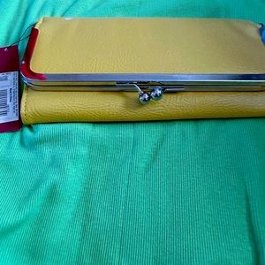 Yellow wallet